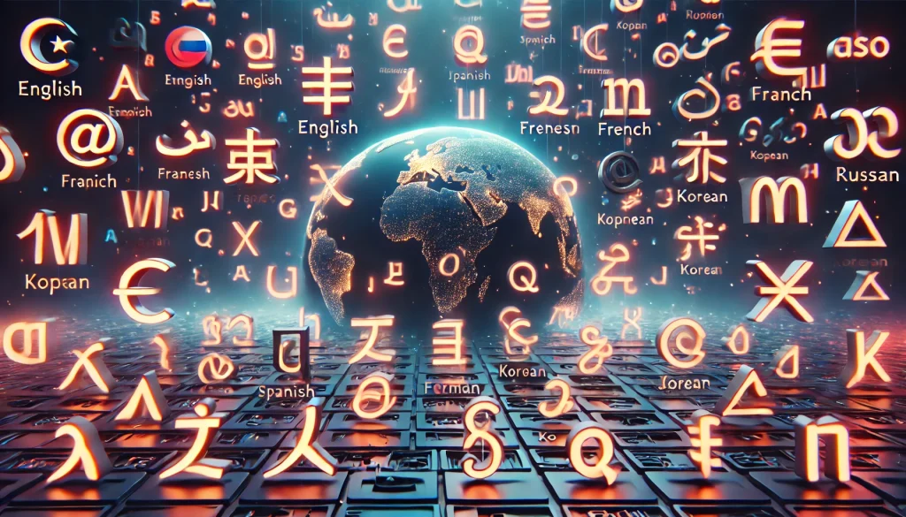 الفبای ۱۰ زبان برتر دنیا به همراه تلفظ و معادل فارسی 🌍