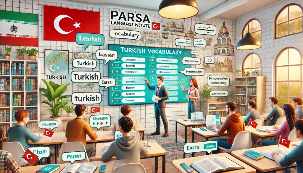 تکنیک‌های مؤثر برای یادگیری لغات ترکی استانبولی در موسسه پارسا شیراز 📚🧠
