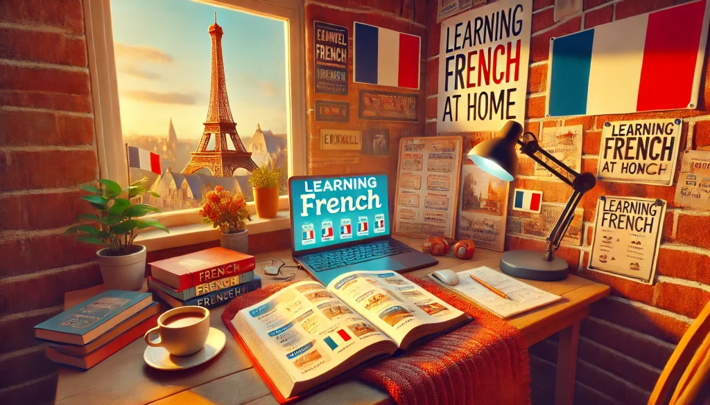 آموزش زبان فرانسه در خانه