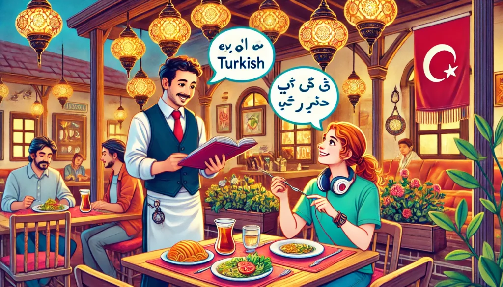 مکالمات ترکی در رستوران